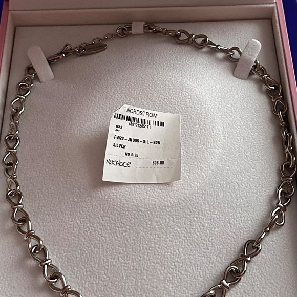 Mach & mach jewelry set. Necklace and earrings - Picture 5 of 5